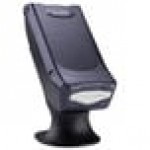 San Jamar H5000STBK Minifold Venue Stand Mount Napkin Dispenser - Black Pearl