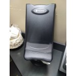 San Jamar H5000STBK Minifold Venue Stand Mount Napkin Dispenser - Black Pearl