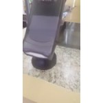 San Jamar H5000STBK Minifold Venue Stand Mount Napkin Dispenser - Black Pearl