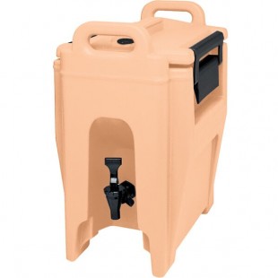 Cambro UC250157 Ultra Camtainer® 2.75 Gallon Coffee Beige Insulated Beverage Dispenser
