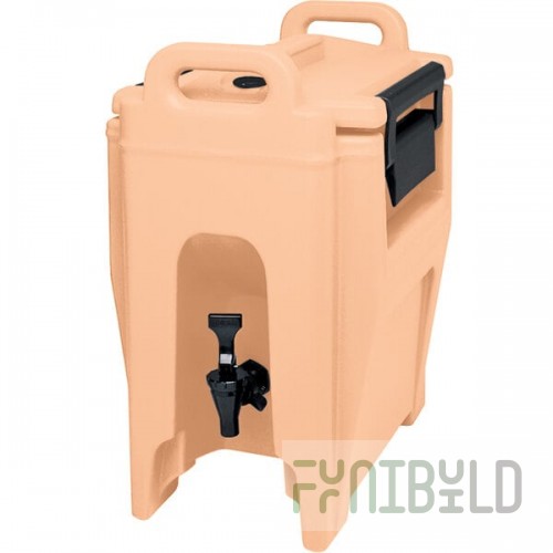Cambro UC250157 Ultra Camtainer® 2.75 Gallon Coffee Beige Insulated Beverage Dispenser