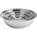 Choice Standard Stainless Steel Mixing Bowl Set - 10/Set