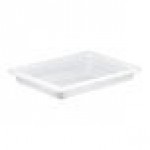 Rubbermaid® FG350600WHT White Polyethylene Food Storage Box - 26