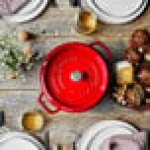 Staub 4 Qt. Cherry Enameled Cast Iron Dutch Oven 1004214