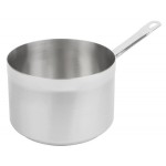 Vollrath 3704 Centurion 4.25 Qt. Stainless Steel Sauce Pan with Aluminum-Clad Bottom
