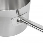 Vollrath 3704 Centurion 4.25 Qt. Stainless Steel Sauce Pan with Aluminum-Clad Bottom