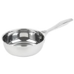 Vollrath 47791 Intrigue 2 Qt. Stainless Steel Saucier Pan with Aluminum-Clad Bottom Vollrath 47791 Intrigue 2 Qt. Stainless Steel Saucier Pan with Aluminum-Clad Bottom