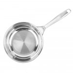 Vollrath 47791 Intrigue 2 Qt. Stainless Steel Saucier Pan with Aluminum-Clad Bottom Vollrath 47791 Intrigue 2 Qt. Stainless Steel Saucier Pan with Aluminum-Clad Bottom