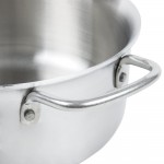Vollrath 77780 Tribute 4.5 Qt. Stainless Steel Sauce / Stock Pot Vollrath 77780 Tribute 4.5 Qt. Stainless Steel Sauce / Stock Pot