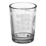 Libbey 5134/1124N 4 oz. Clear Professional Measuring Glass