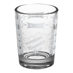 Libbey 5134/1124N 4 oz. Clear Professional Measuring Glass
