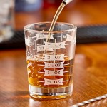 Libbey 5134/1124N 4 oz. Clear Professional Measuring Glass