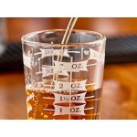 Libbey 5134/1124N 4 oz. Clear Professional Measuring Glass