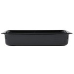 Vollrath 8004420 Super Pan® Full Size Black Polycarbonate Food Pan - 4