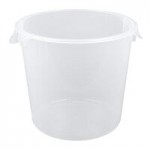 Rubbermaid® 12, 18, and 22 Qt. Yellow Round Polyethylene Food Storage Container Lid