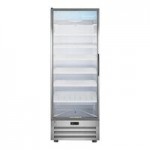Summit Appliance ACR82L Accucold ACR Series 7.56 Cu. Ft. White / Blue Glass Door Reach-In Pharmacy Refrigerator - 115V Summit Appliance ACR82L Accucold ACR Series 7.56 Cu. Ft. White / Blue Glass Door Reach-In Pharmacy Refrigerator - 115V