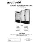Summit Appliance ACR82L Accucold ACR Series 7.56 Cu. Ft. White / Blue Glass Door Reach-In Pharmacy Refrigerator - 115V Summit Appliance ACR82L Accucold ACR Series 7.56 Cu. Ft. White / Blue Glass Door Reach-In Pharmacy Refrigerator - 115V