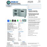 Hoshizaki UR60B-D2 Steelheart 60