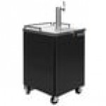 Beverage-Air BM23HC-B-WINE Black Single Tap Kegerator Wine Dispenser - (1) 1/2 Keg Capacity