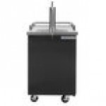 Beverage-Air BM23HC-B-WINE Black Single Tap Kegerator Wine Dispenser - (1) 1/2 Keg Capacity