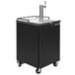 Beverage-Air BM23HC-B-WINE Black Single Tap Kegerator Wine Dispenser - (1) 1/2 Keg Capacity