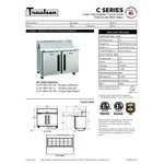 Traulsen CLPT-4812-SD-LR 48 9/16 Traulsen CLPT-4812-SD-LR 48 9/16