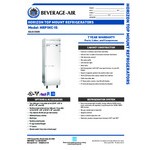 Beverage-Air HRP1HC-1S Horizon Series 26