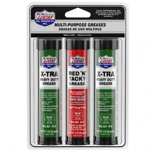Lucas Oil 10315 3 oz. Mini Grease Cartridge Multi Pack - 10/Case Lucas Oil 10315 3 oz. Mini Grease Cartridge Multi Pack - 10/Case
