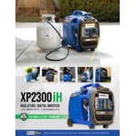 DuroMax XP2300iH iH Series 80 CC Dual Fuel Digital Inverter Portable Generator with CO Alert - 2,300 / 1,800W, 120V DuroMax XP2300iH iH Series 80 CC Dual Fuel Digital Inverter Portable Generator with CO Alert - 2,300 / 1,800W, 120V