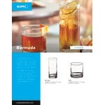 Acopa Bermuda Rocks / Old Fashioned and Beverage Glass - 24/Set
