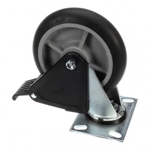 Dinex DXTSBP8STLB Caster 8In W/Brk Dinex DXTSBP8STLB Caster 8In W/Brk