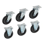 Cooking Performance Group 351ERCAST6KIT Caster Kit for ER60-240-1 and ER60-208-3 Cooking Performance Group 351ERCAST6KIT Caster Kit for ER60-240-1 and ER60-208-3