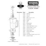 Waring 003509 Rubber Washer