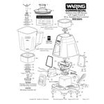 Waring 003509 Rubber Washer