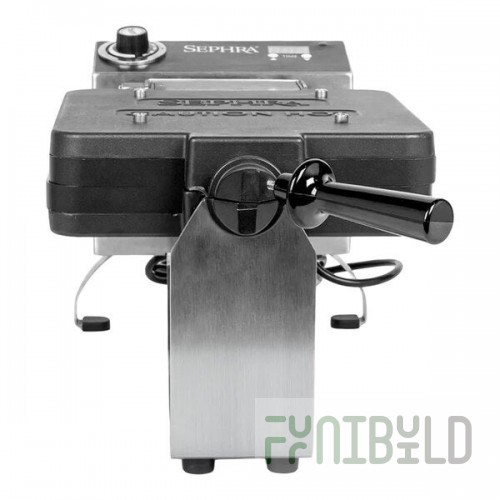 Sephra 14047-A Plus Non-Stick Commercial Waffle Maker with Long Waffle-on-a-Stick Plates - 120V, 1,780W