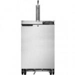 Continental Refrigerator KC24NSS Single Tap Kegerator Beer Dispenser - Stainless Steel, (1) 1/2 Keg Capacity Continental Refrigerator KC24NSS Single Tap Kegerator Beer Dispenser - Stainless Steel, (1) 1/2 Keg Capacity