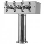 Continental Refrigerator KC24NSS Single Tap Kegerator Beer Dispenser - Stainless Steel, (1) 1/2 Keg Capacity Continental Refrigerator KC24NSS Single Tap Kegerator Beer Dispenser - Stainless Steel, (1) 1/2 Keg Capacity