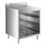 Regency Stainless Steel Flat Top Glass Rack Storage Unit - 23