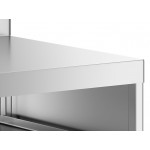 Regency Stainless Steel Flat Top Glass Rack Storage Unit - 23