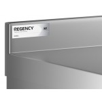 Regency Stainless Steel Flat Top Glass Rack Storage Unit - 23