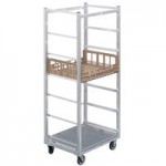 Channel PCR7 7 Box Aluminum Produce Crisping Box Rack Channel PCR7 7 Box Aluminum Produce Crisping Box Rack