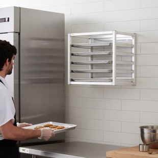 Regency Wall Mounted Sheet / Bun Pan Rack - 21