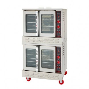 American Range M DBL Majestic Double-Deck Bakery-Depth Liquid Propane Convection Oven - 180,000 BTU American Range M DBL Majestic Double-Deck Bakery-Depth Liquid Propane Convection Oven - 180,000 BTU