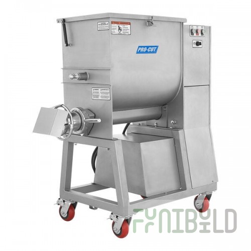 ProCut KMG-32 #32 Mobile Electric Meat Grinder - 220V, 7 1/2 hp
