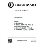 Hoshizaki F-822MAK-C Slim-Line Series 22 1/8 Hoshizaki F-822MAK-C Slim-Line Series 22 1/8