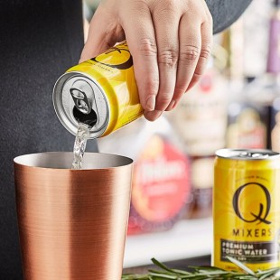 Q Mixers Premium Tonic Water Can 7.5 fl. oz. - 24/Case
