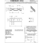 Vestil Wall-Mount Steel 2-Cylinder Bracket for 12
