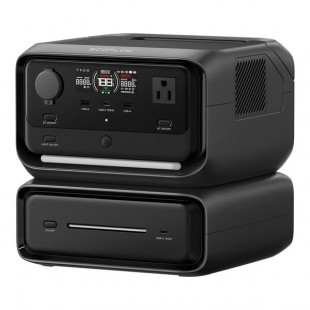 EcoFlow RIVER 3 Max EFRIVER3MAX-US Lithium-Ion Portable Power Station and Extra Battery