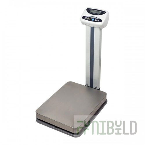 CAS DL-150 DL Series 150 x 0.05 lb. Digital Bench / Platform Scale - Legal for Trade