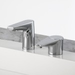 Bobrick Designer Series B-868 34 oz. Polished Chrome Deck-Mount Automatic Foam Soap Dispenser